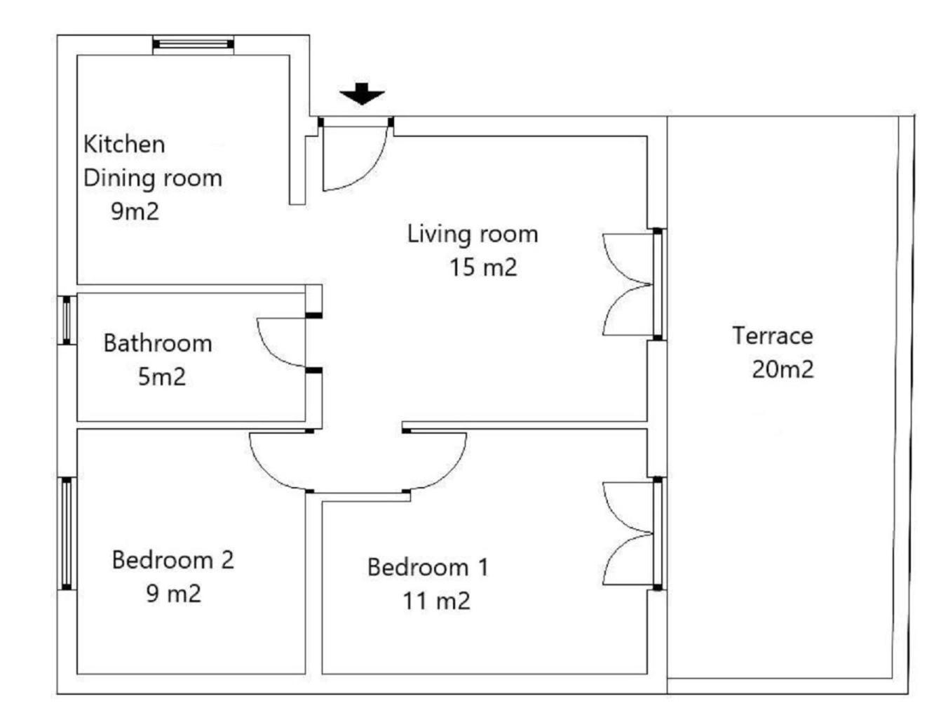 Apartment Blue Pula, New, Family Friendly, Comfortable, Free Parking And Wifi Bagian luar foto